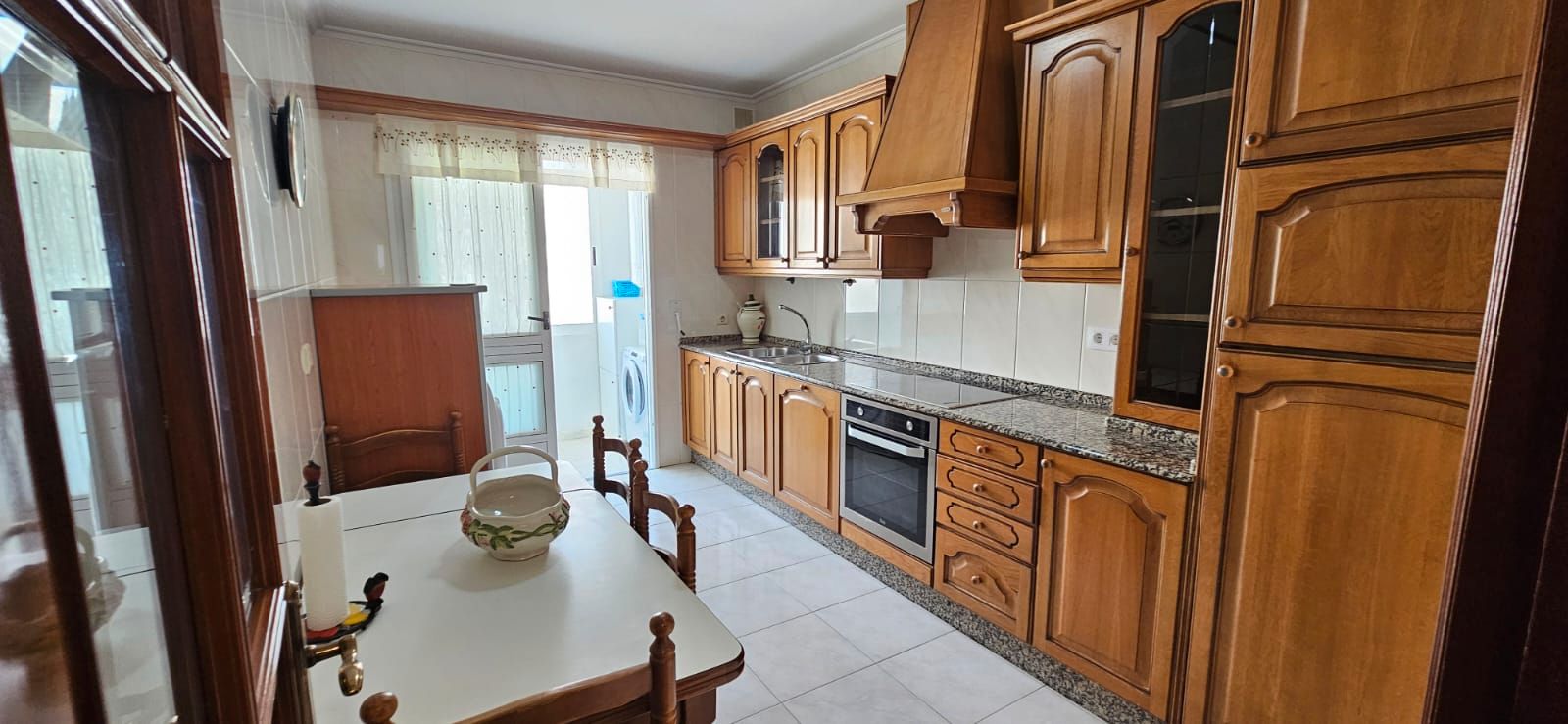 Kitchen of Flat for sale in Narón  with Furnished