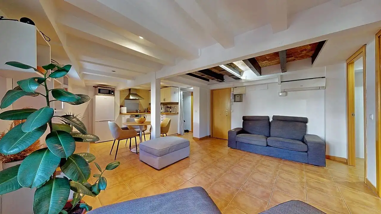Living room of Flat for sale in Sant Martí