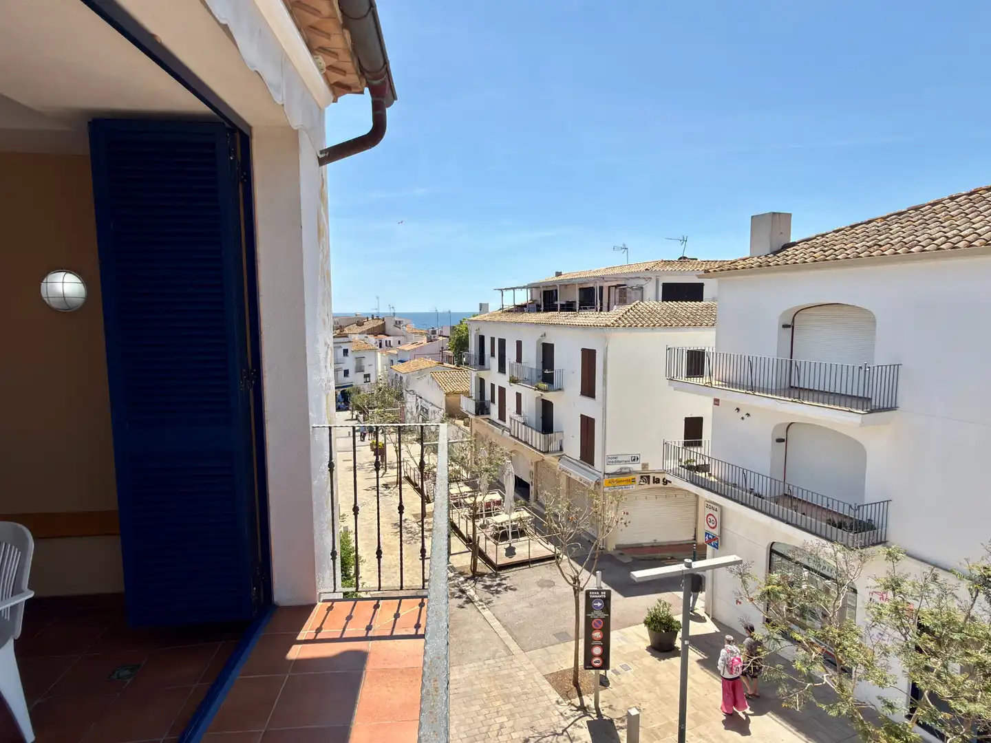 Außenansicht von Maisonette zum Verkauf in Palafrugell mit Klimaanlage, Terrasse und Balkon