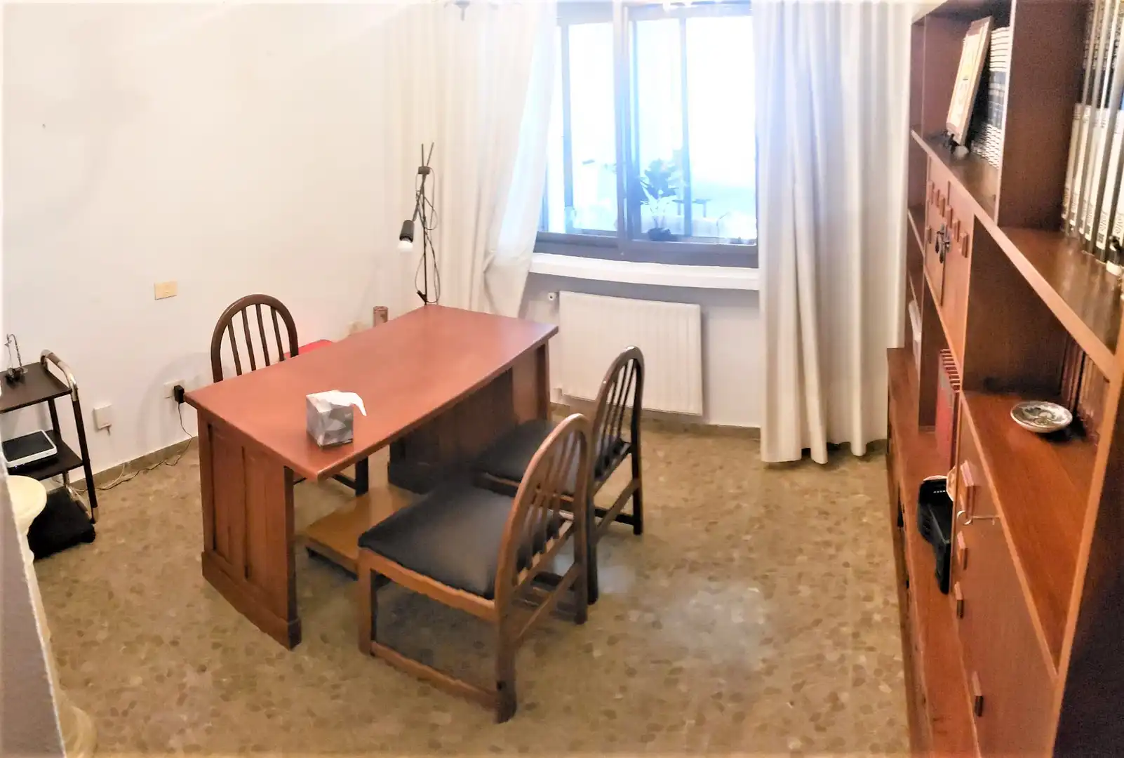 Comedor de Piso de alquiler en Cáceres con Calefacción, Terraza y Amueblado