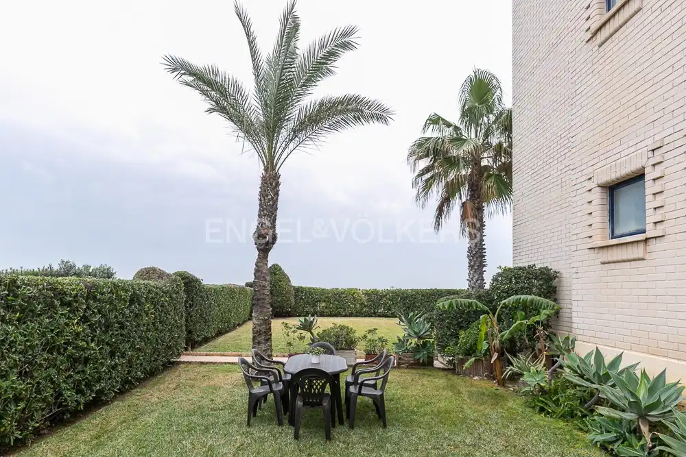 Jardín de Apartamento en venta en Xeraco con Aire acondicionado, Calefacción y Jardín privado