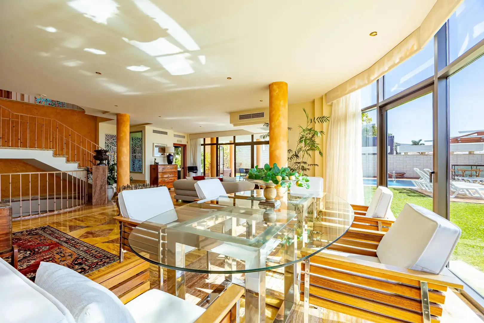 Comedor de Casa o chalet en venta en San Bartolomé de Tirajana con Aire acondicionado, Jardín privado y Terraza