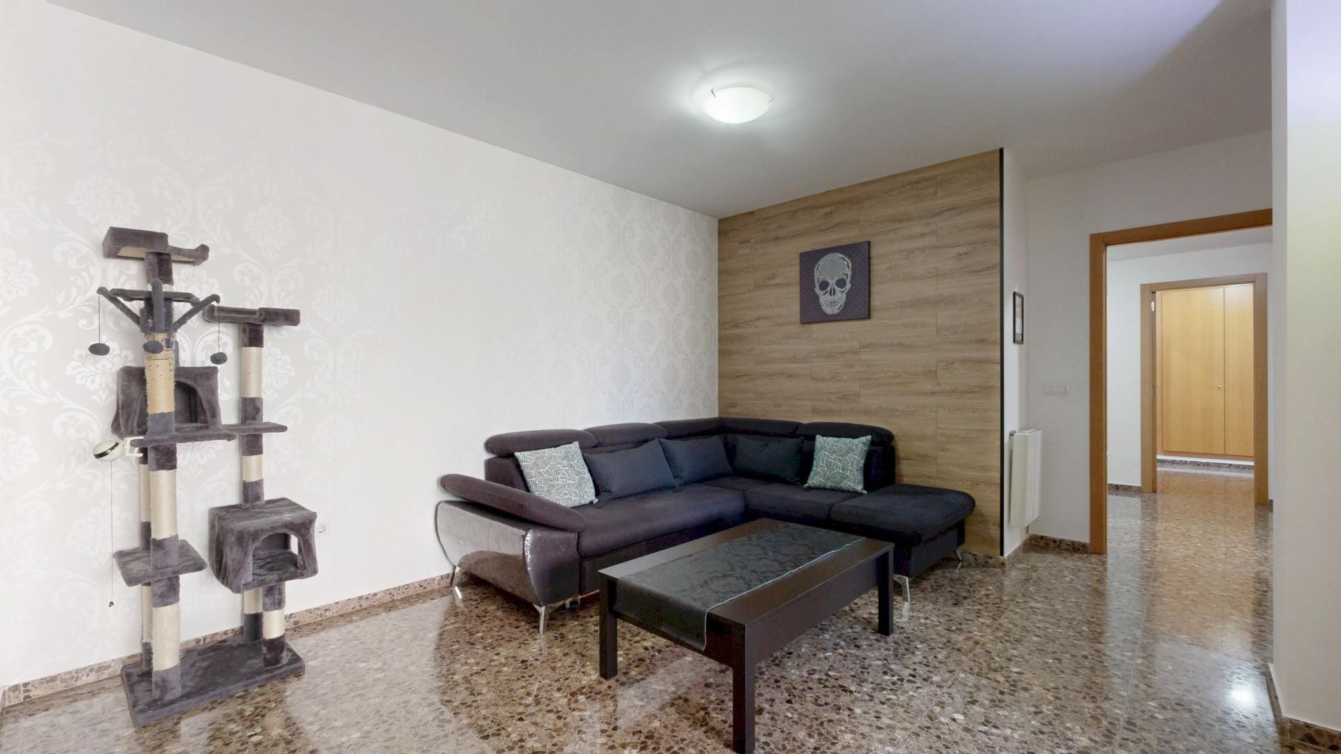 Living room of Flat for sale in Aldaia  with Heating and Balcony