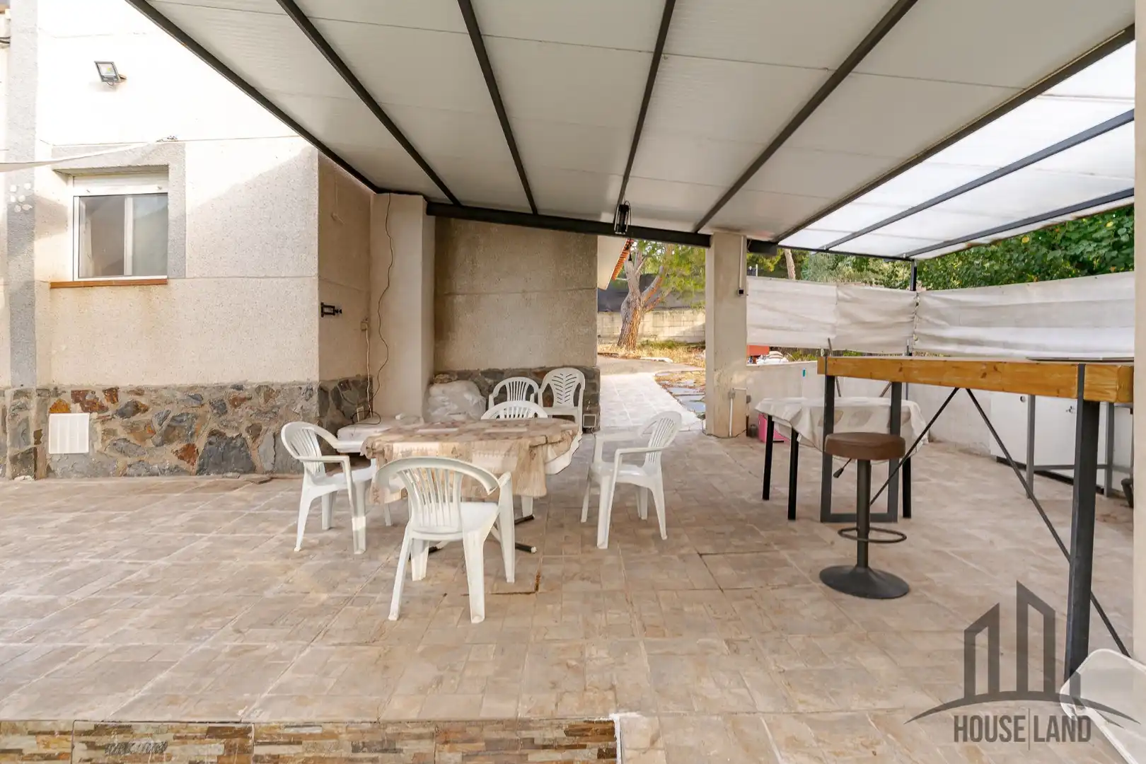 Terrasse von Haus oder Chalet zum Verkauf in Uceda mit Privatgarten und Schwimmbad