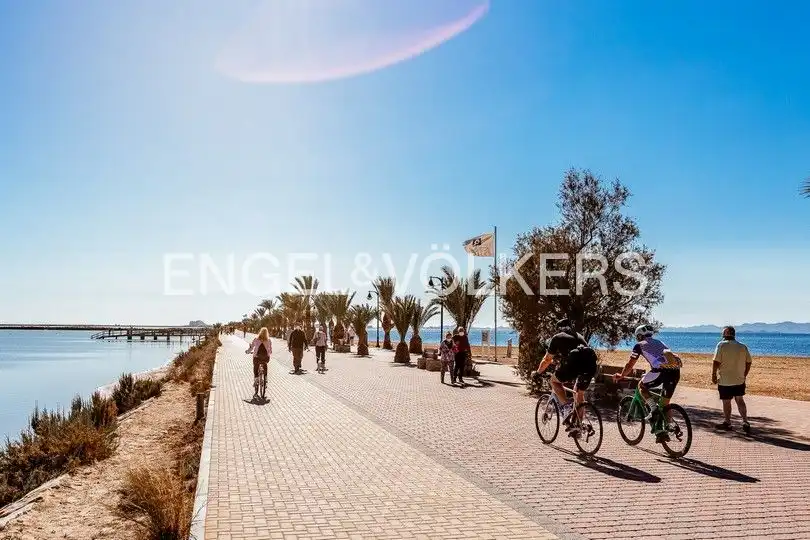 Vista exterior de Casa o chalet en venta en San Pedro del Pinatar con Aire acondicionado, Calefacción y Jardín privado