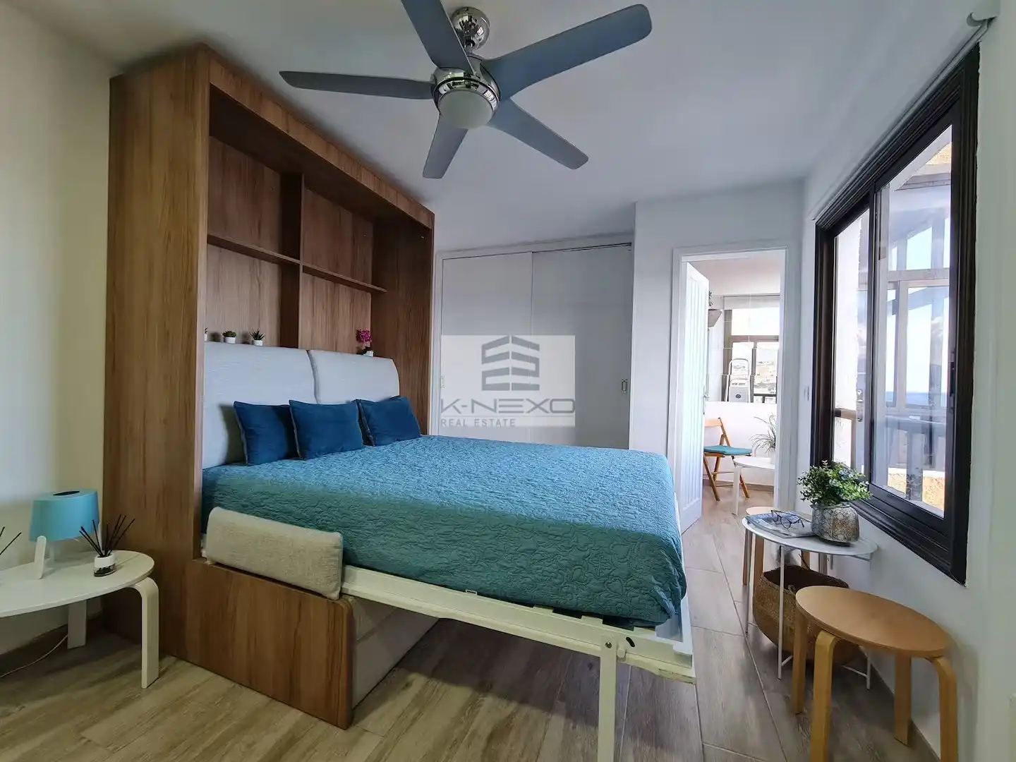 Schlafzimmer von Wohnung zur Miete in Candelaria mit Terrasse, Möbliert und Balkon