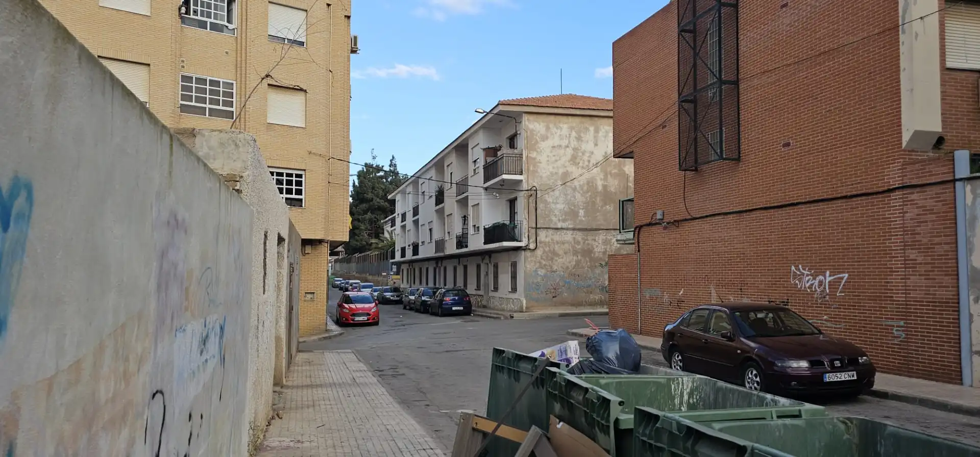 Vista exterior de Casa adosada en venta en La Unión