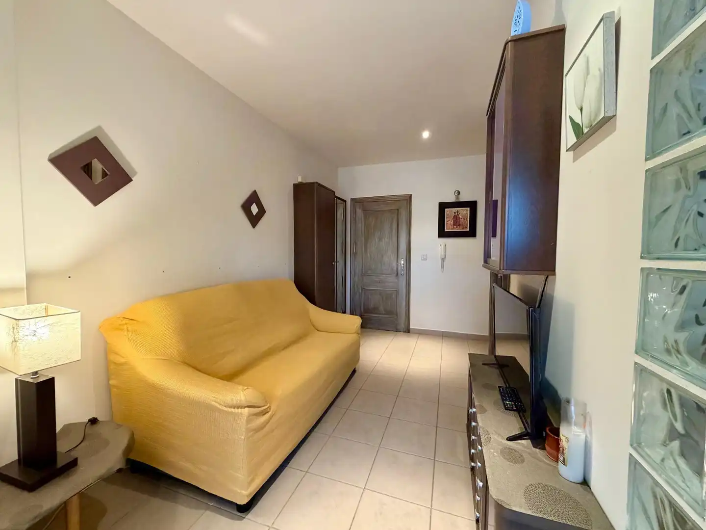 Living room of Flat for rent in San Pedro del Pinatar  with Air Conditioner, Heating and Terrace