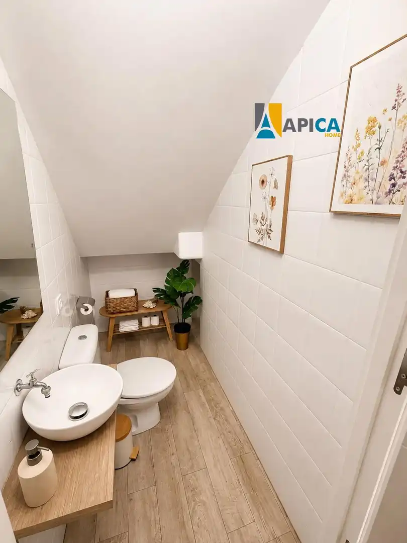 Baño de Casa adosada en venta en Barbate con Aire acondicionado, Calefacción y Jardín privado