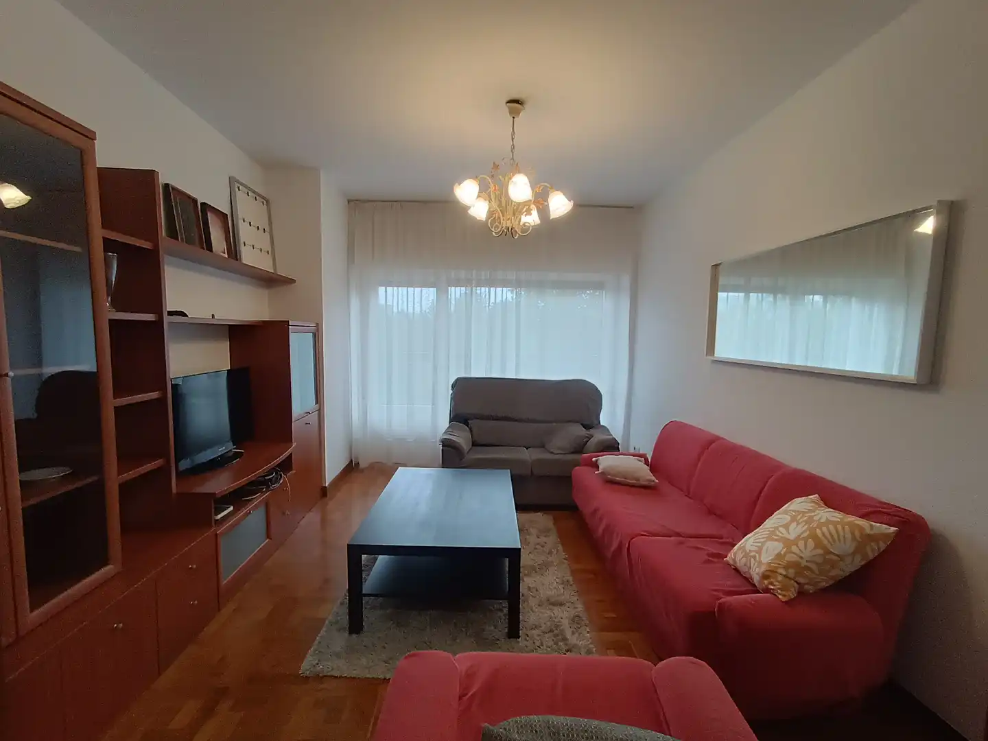 Living room of Flat for share in  Pamplona / Iruña  with Furnished