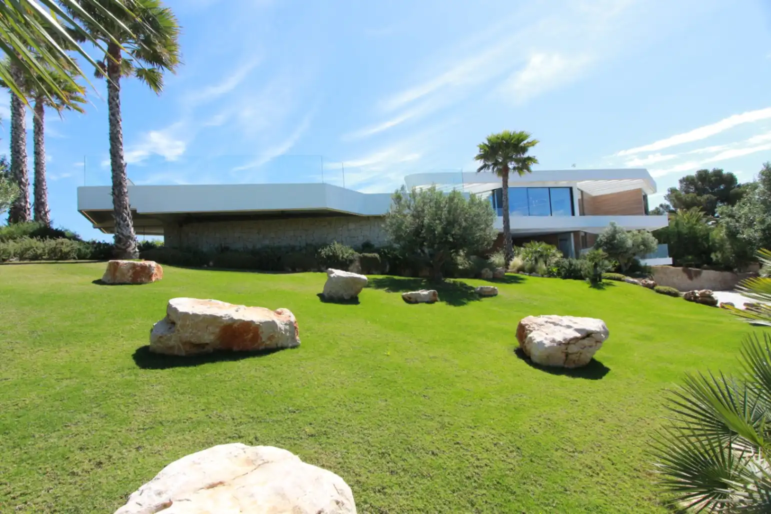 Vista exterior de Casa o xalet en venda en Jávea / Xàbia amb Aire condicionat, Calefacció i Jardí privat