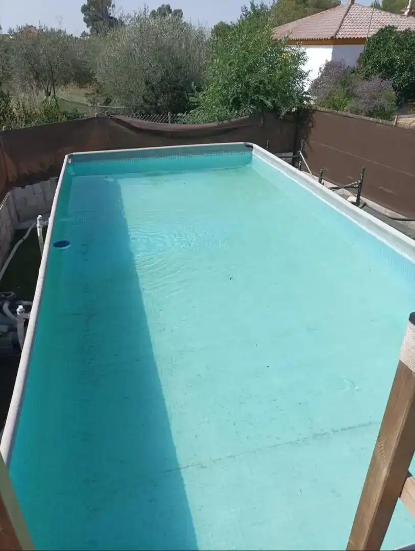 Piscina de Casa o xalet en venda en Coria del Río amb Aire condicionat i Piscina