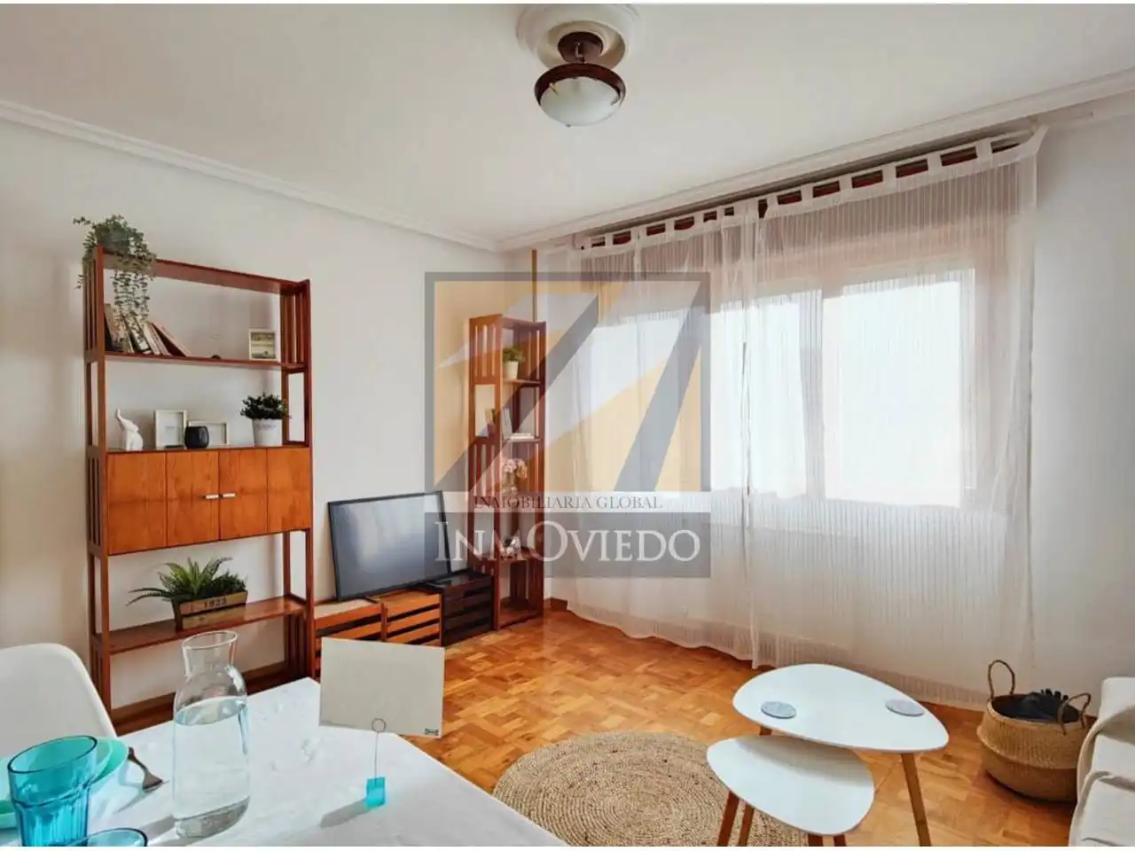 Wohnzimmer von Wohnung zur Miete in Oviedo  mit Heizung