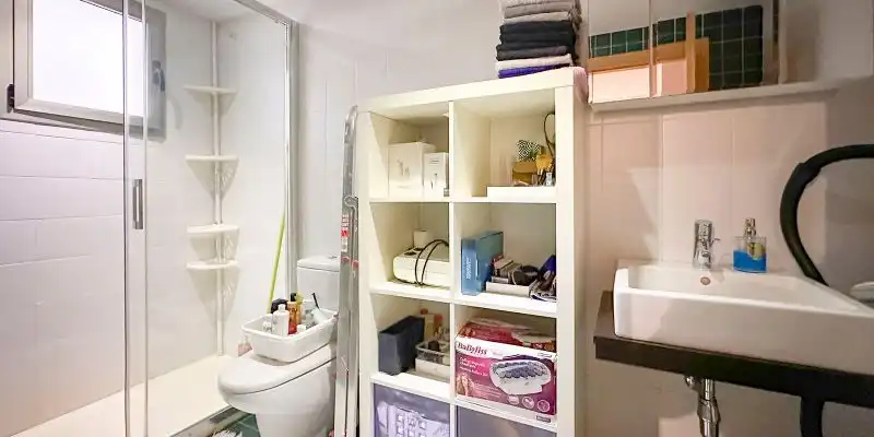 Baño de Piso en venta en Calpe / Calp con Aire acondicionado, Terraza y Amueblado