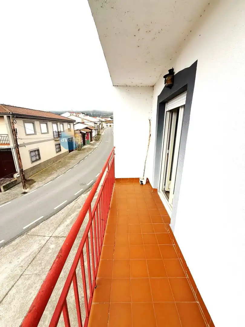 Balcony of Flat for sale in Santibáñez de Béjar  with Air Conditioner and Heating