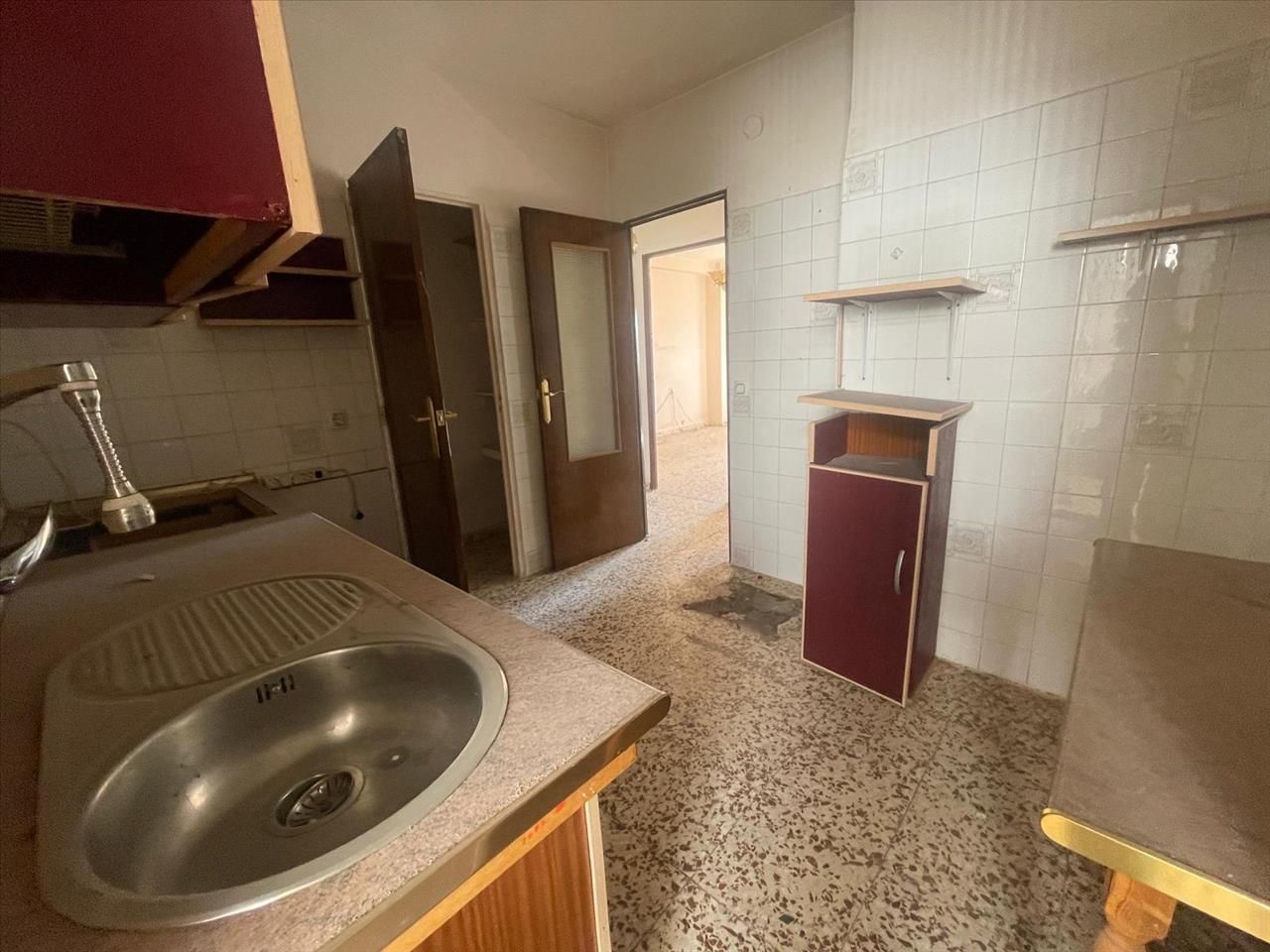 Kitchen of Flat for sale in Linares  with Air Conditioner and Balcony