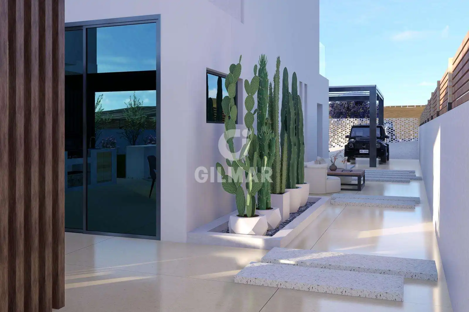 Terrassa de Casa o xalet en venda en Casares amb Calefacció, Jardí privat i Piscina