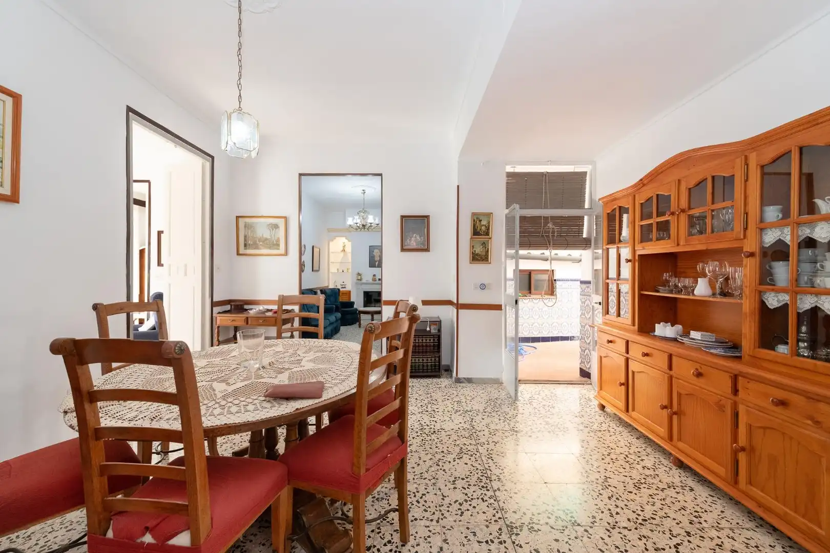 Dining room of Houses for sale in Coín  with Terrace, Furnished and Balcony