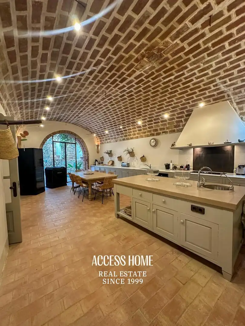 Cocina de Casa o chalet en venta en Cruïlles, Monells I Sant Sadurní de L'Heura con Calefacción, Jardín privado y Terraza