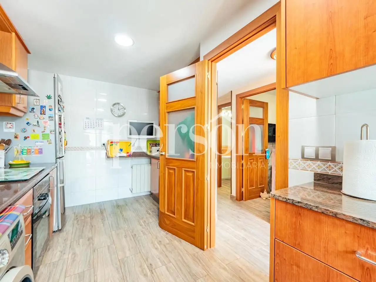 Cocina de Casa adosada en venta en Godella con Calefacción, Jardín privado y Terraza