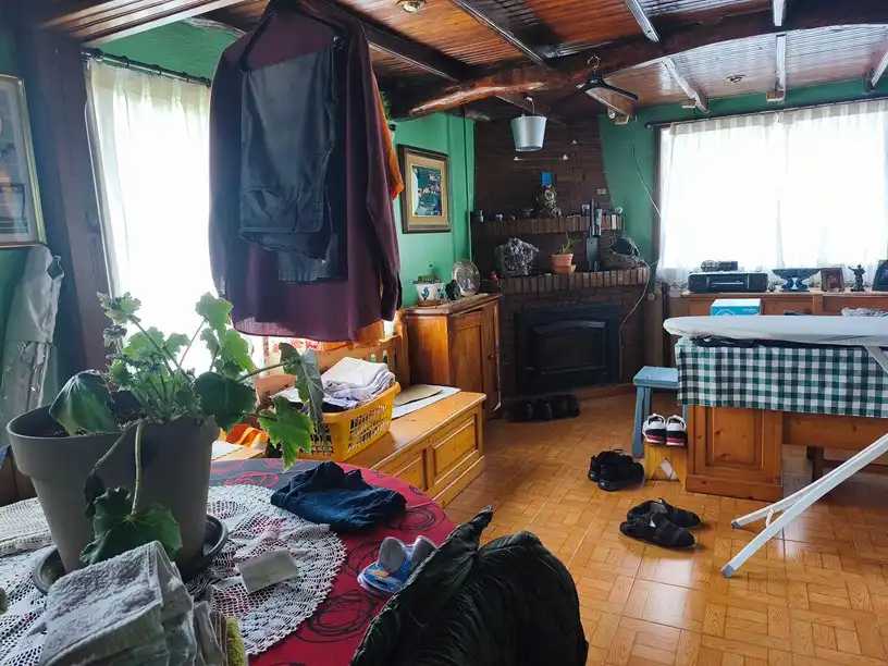 Sala de estar de Casa o chalet en venta en Belmonte de Miranda con Amueblado