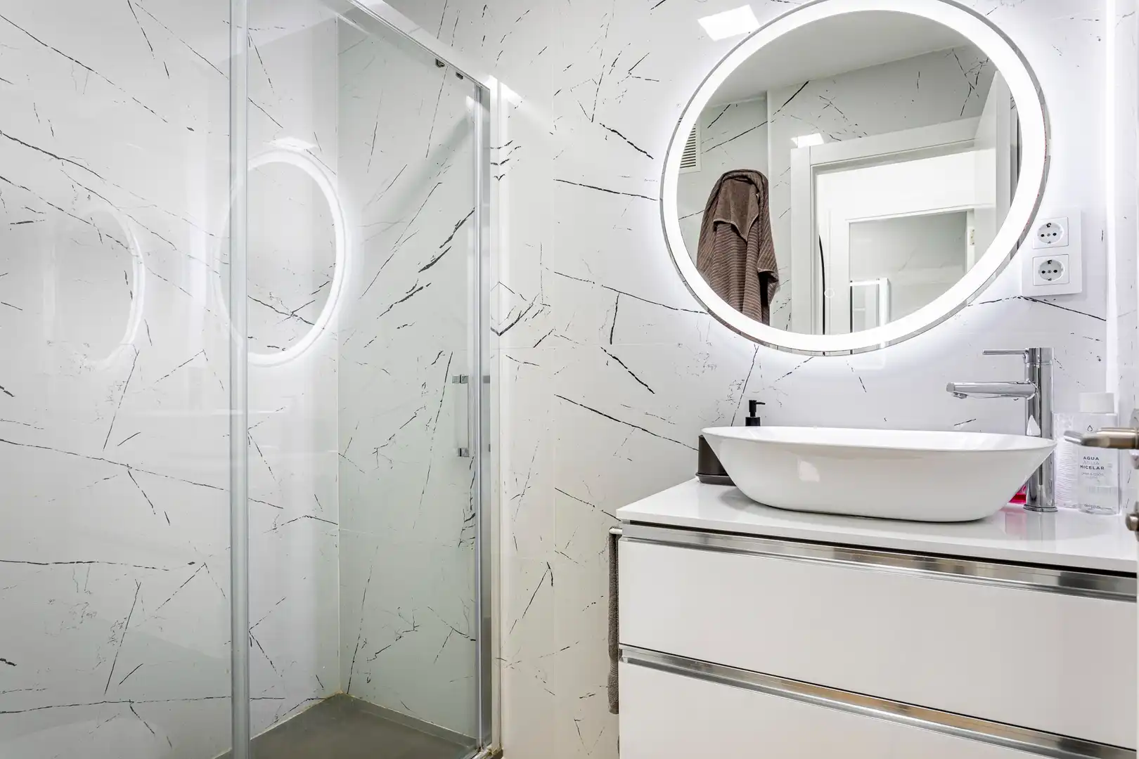 Bathroom of Flat for sale in Massamagrell  with Heating, Private garden and Storage room