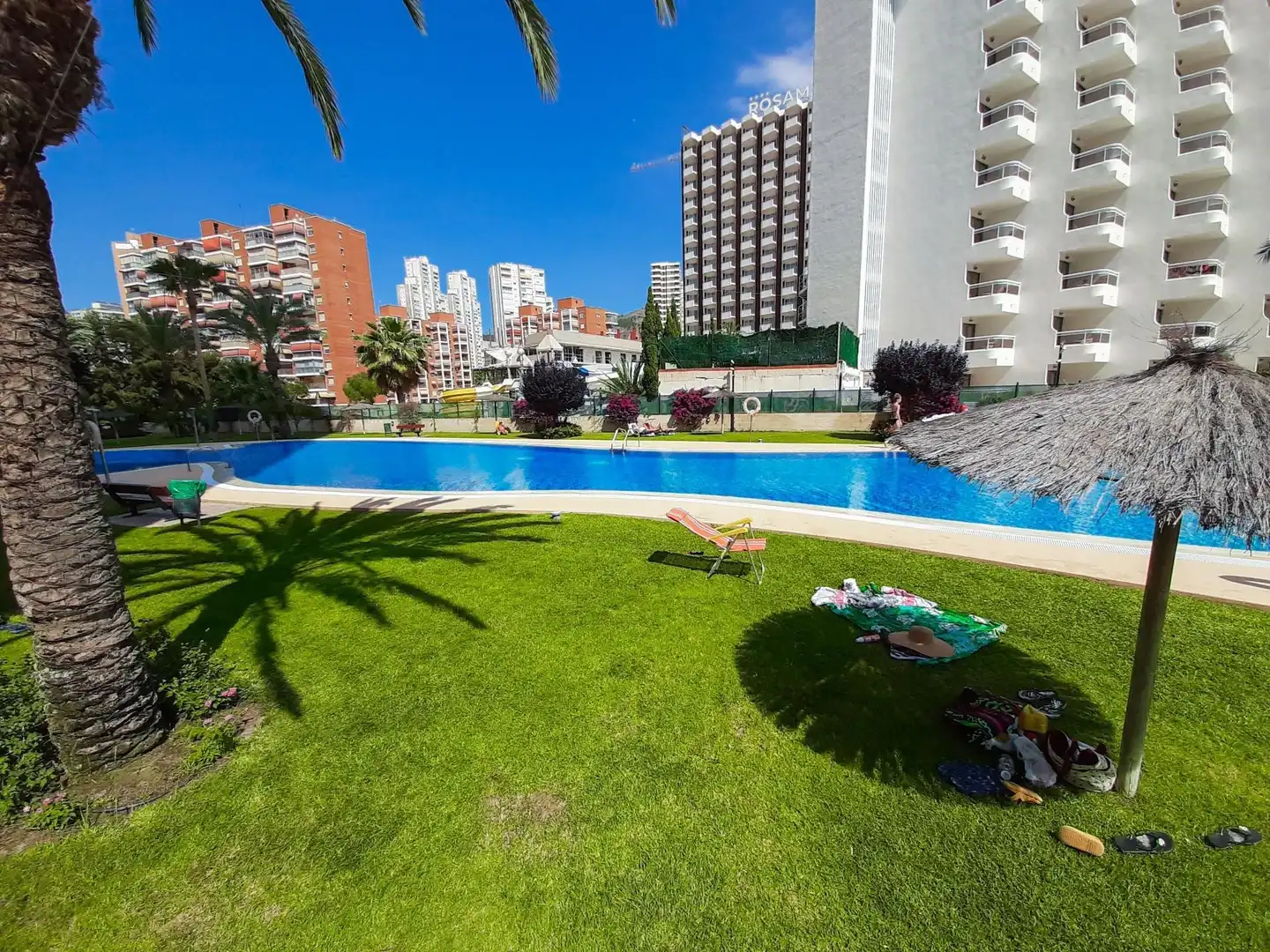 Swimming pool of Attic for sale in Benidorm  with Air Conditioner and Community pool