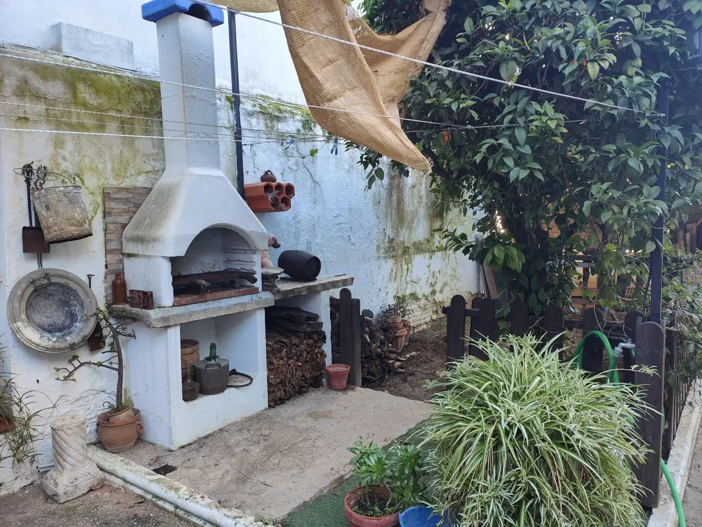 Jardín de Casa o chalet en venta en Bormujos con Aire acondicionado, Calefacción y Trastero