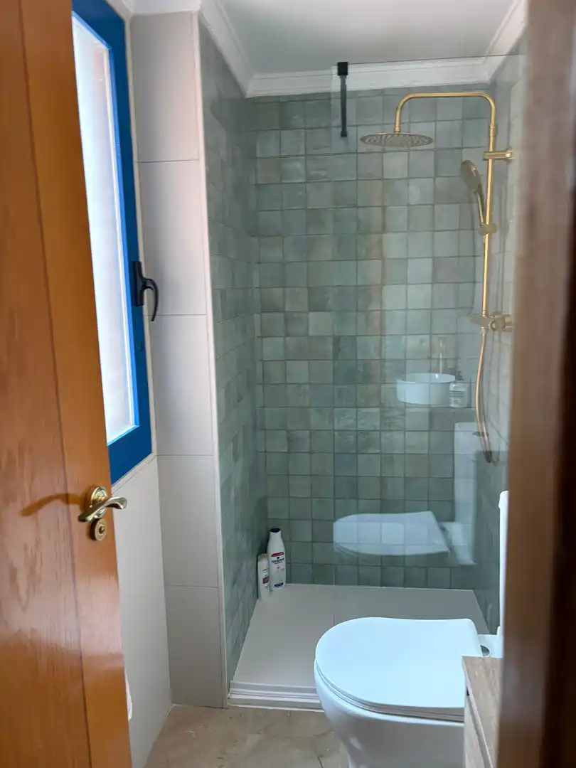 Baño de Apartamento en venta en Calpe / Calp con Aire acondicionado, Terraza y Piscina
