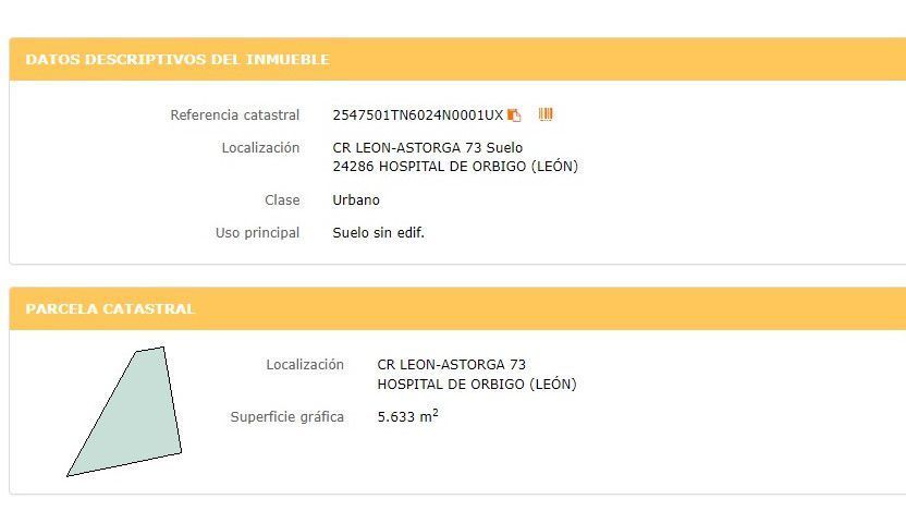 Garden of Residential for sale in Hospital de Órbigo