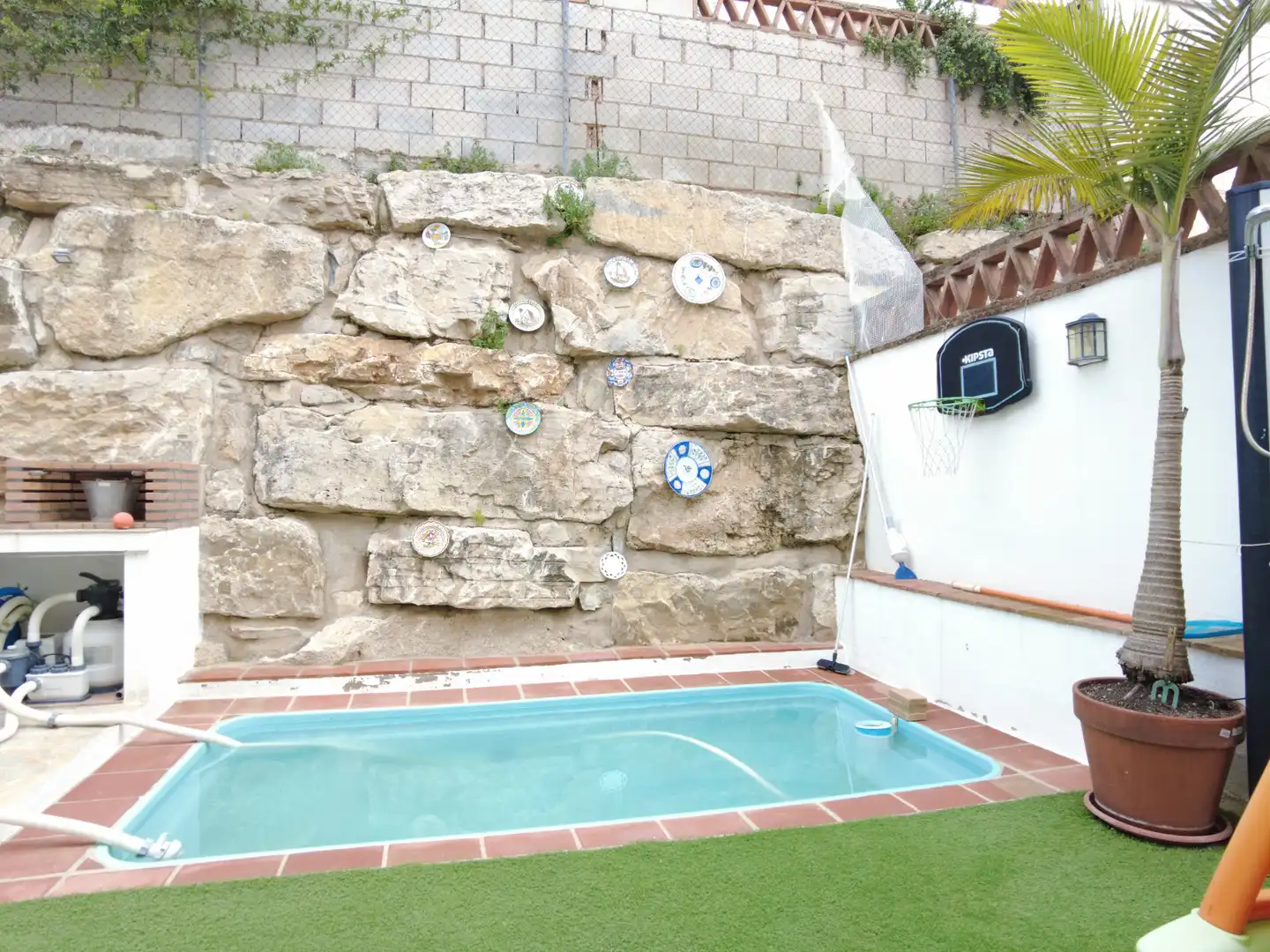 Piscina de Casa adosada en venda en Marbella amb Aire condicionat, Jardí privat i Terrassa