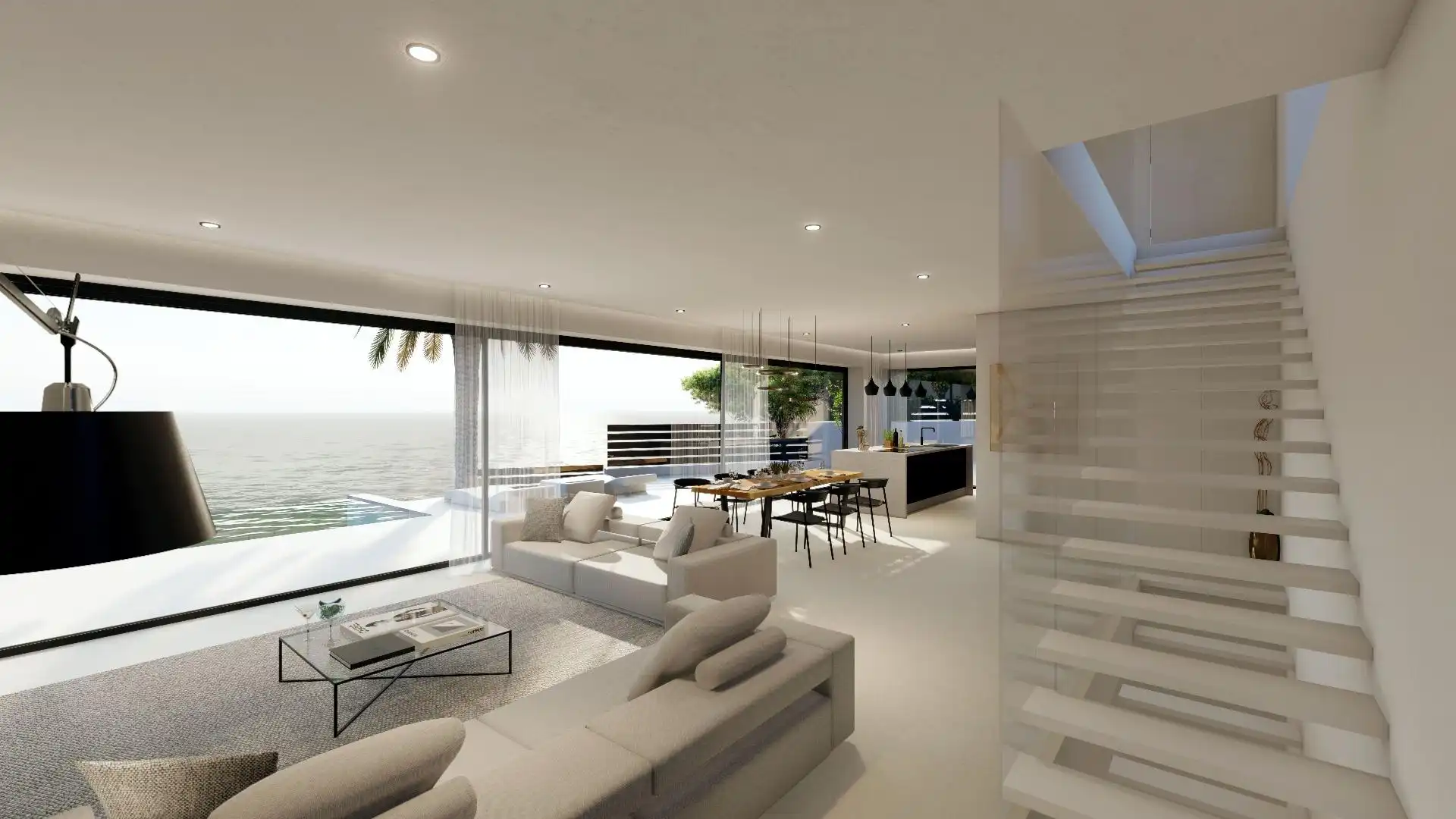 Villa mit Pool zum Verkauf in Pueblo Acantilado - Lanuza