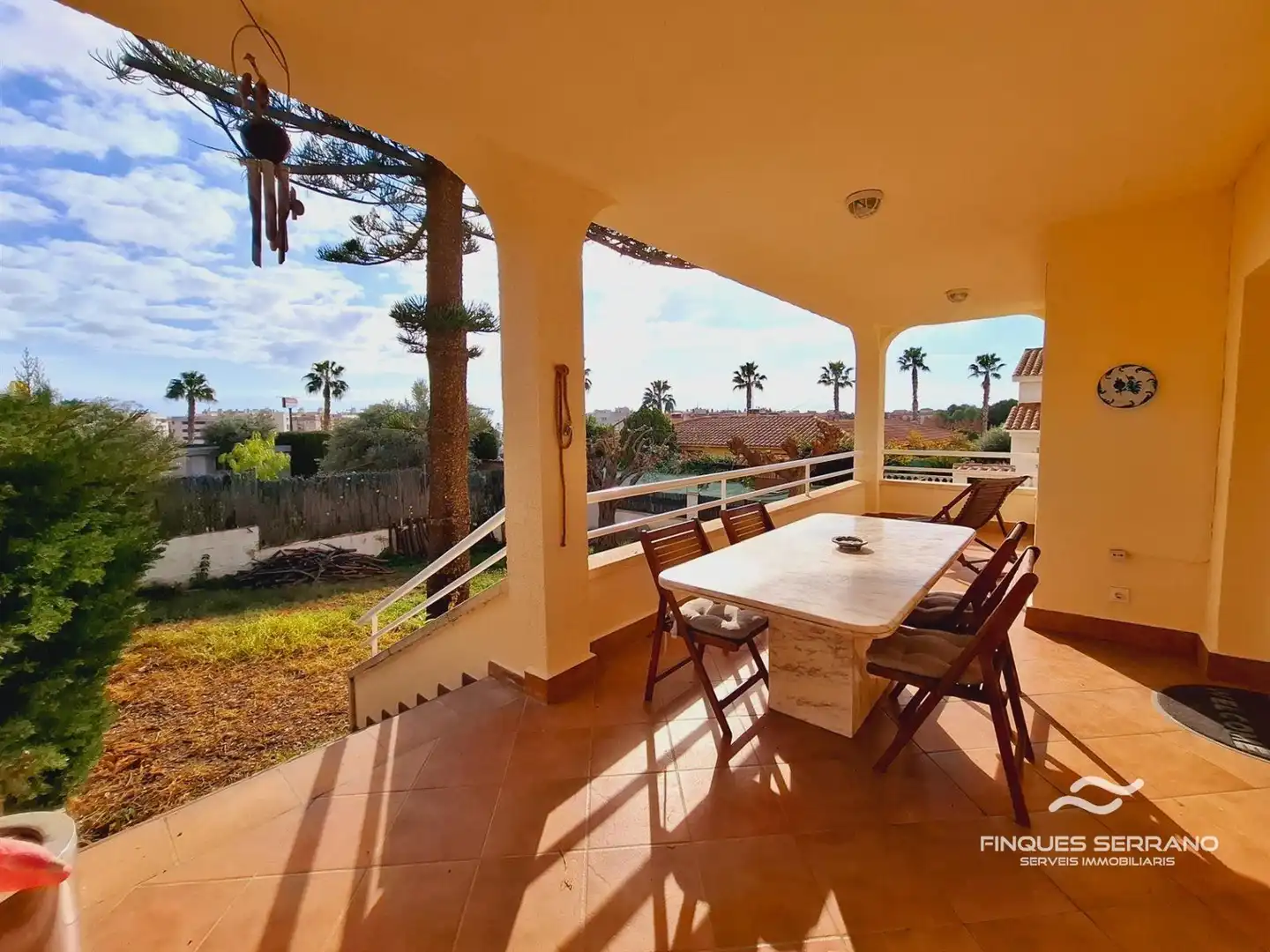 Terraza de Casa adosada en venta en Calafell con Calefacción, Terraza y Piscina