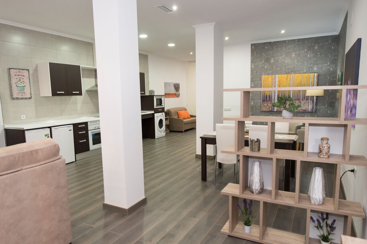 Kitchen of Loft to rent in  Córdoba Capital  with Air Conditioner, Heating and Furnished