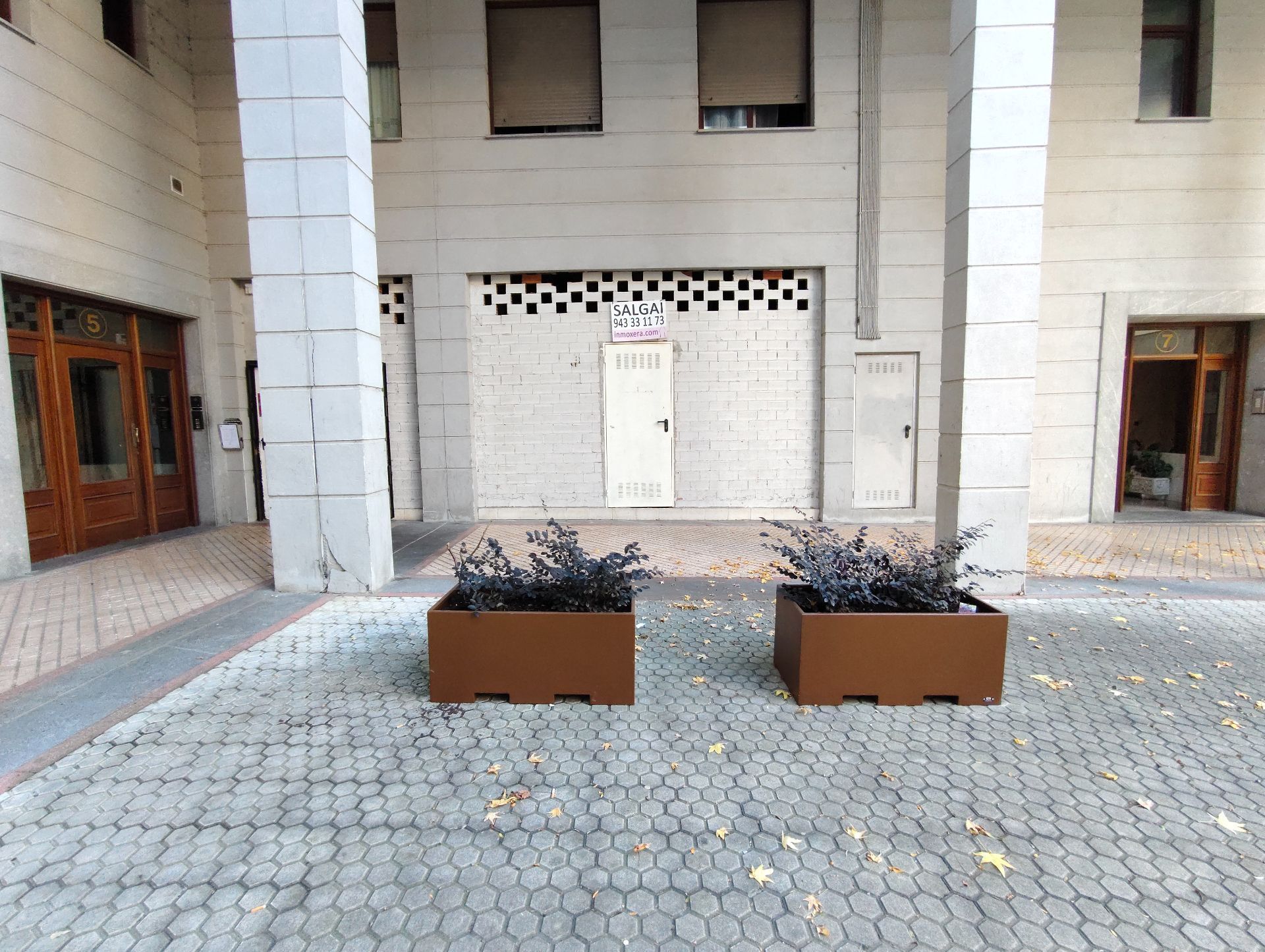 Vista exterior de Local en venda en Urnieta