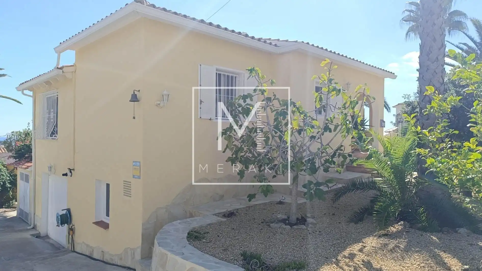 Vista exterior de Casa o chalet en venta en Calpe / Calp con Aire acondicionado, Calefacción y Jardín privado