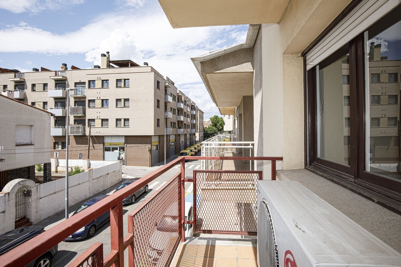 Exterior view of Flat for sale in Figueres  with Air Conditioner, Storage room and Balcony
