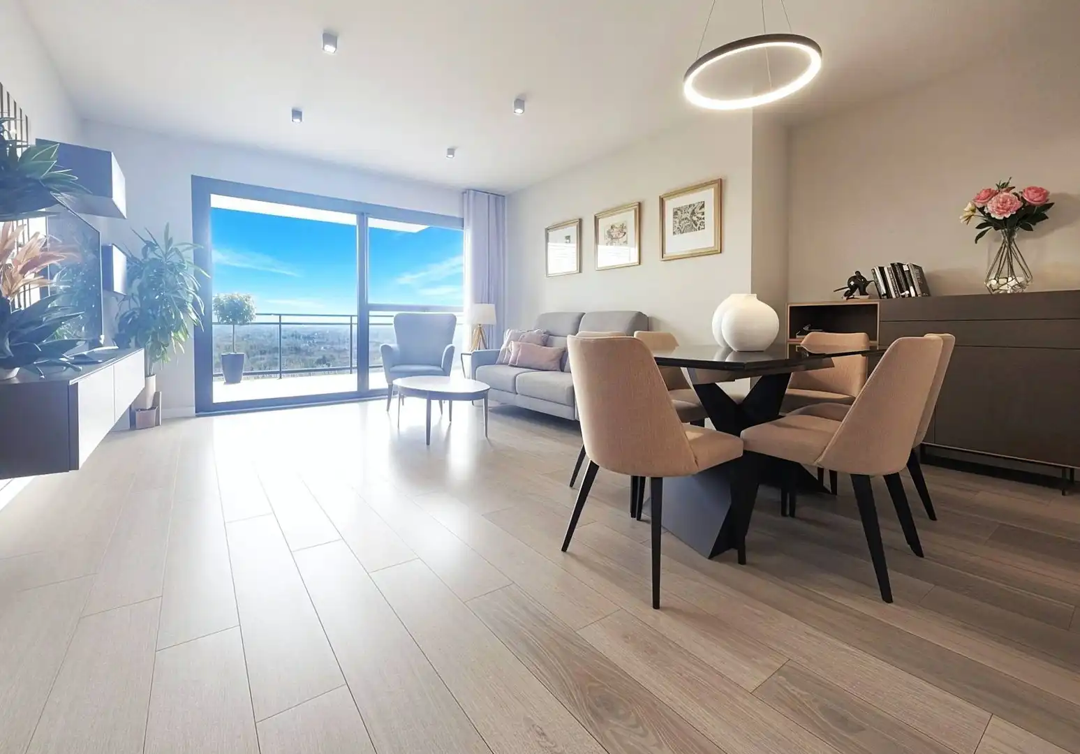 Sala de estar de Piso en venta en Reus con Aire acondicionado, Calefacción y Terraza