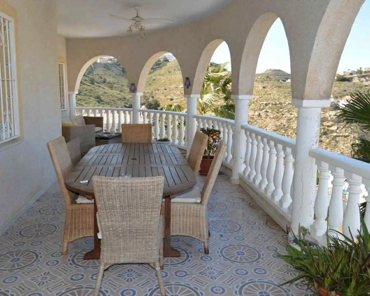 Terraza de Casa o chalet en venta en Rojales con Calefacción, Jardín privado y Piscina
