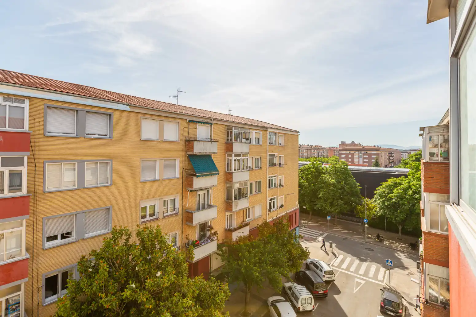 Vista exterior de Piso en venta en Berriozar con Calefacción y Balcón