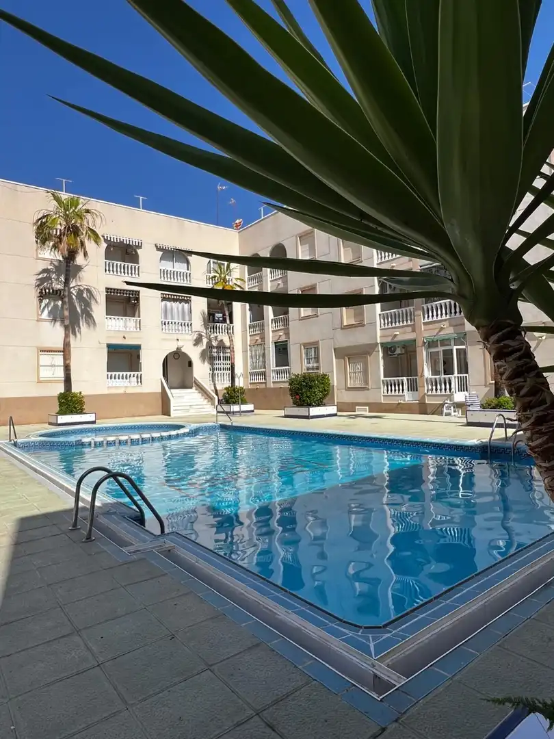 Swimming pool of Attic for rent in Torrevieja  with Air Conditioner, Heating and Swimming Pool