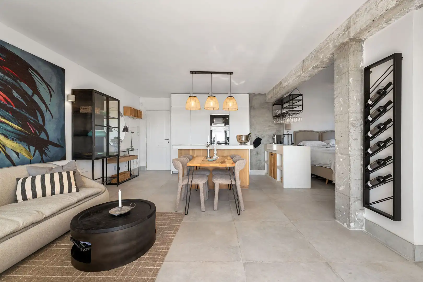Sala de estar de Apartamento en venta en Marbella con Aire acondicionado, Calefacción y Terraza