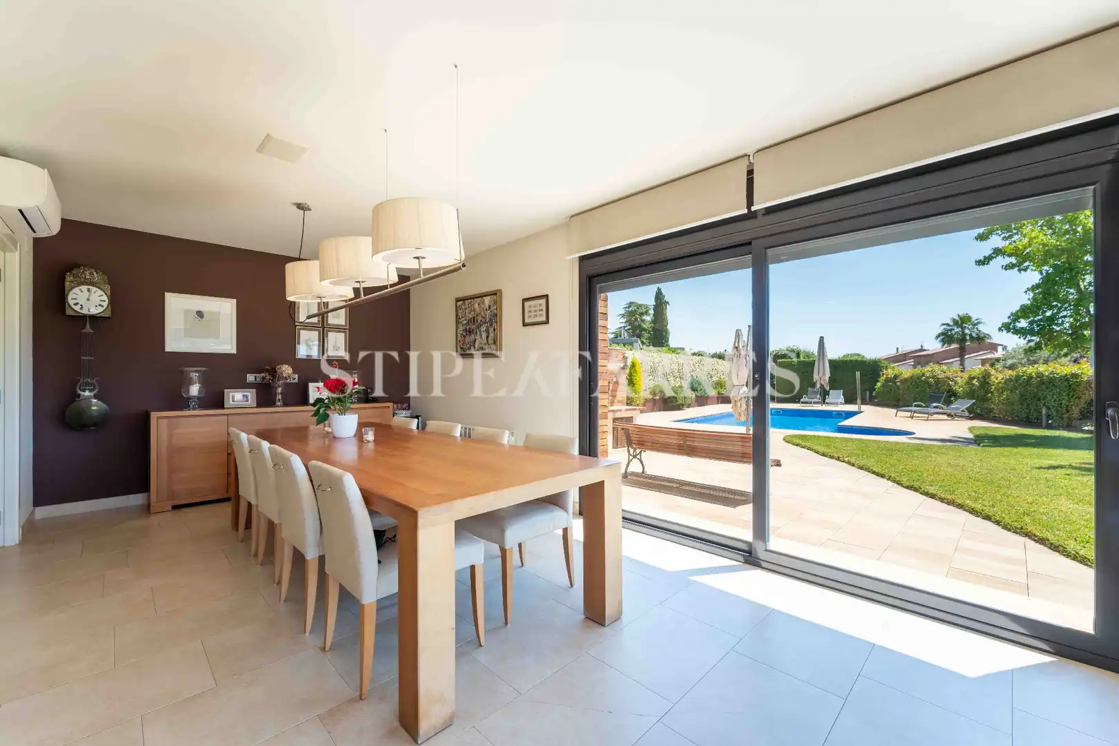 Comedor de Casa o chalet en venta en La Garriga con Aire acondicionado, Calefacción y Jardín privado