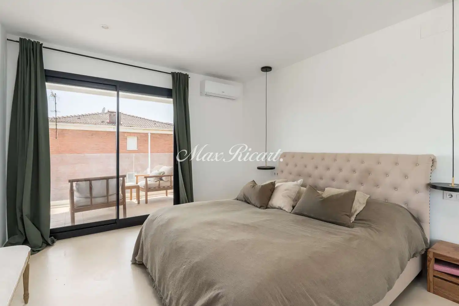 Bedroom of Houses for rent in Sant Just Desvern  with Air Conditioner, Heating and Terrace