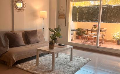 Wohnzimmer von Wohnung zum verkauf in Terrassa mit Klimaanlage und Terrasse