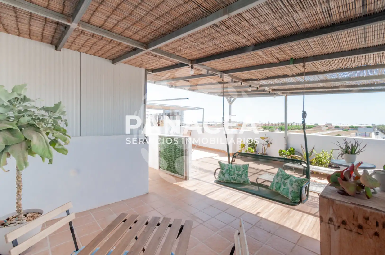 Terrasse von Wohnung zum Verkauf in La Mojonera mit Möbliert, Ofen und Waschmaschine
