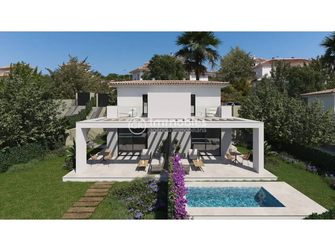 Detached house with pool for sale in Avenida Geranis, imagen 7