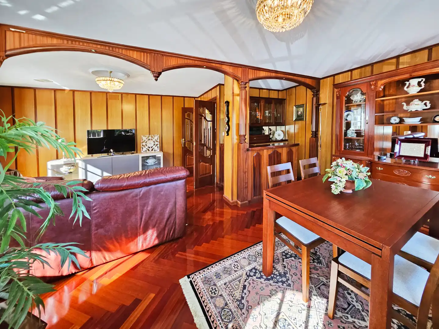Comedor de Dúplex en venta en Mugardos con Calefacción, Jardín privado y Terraza