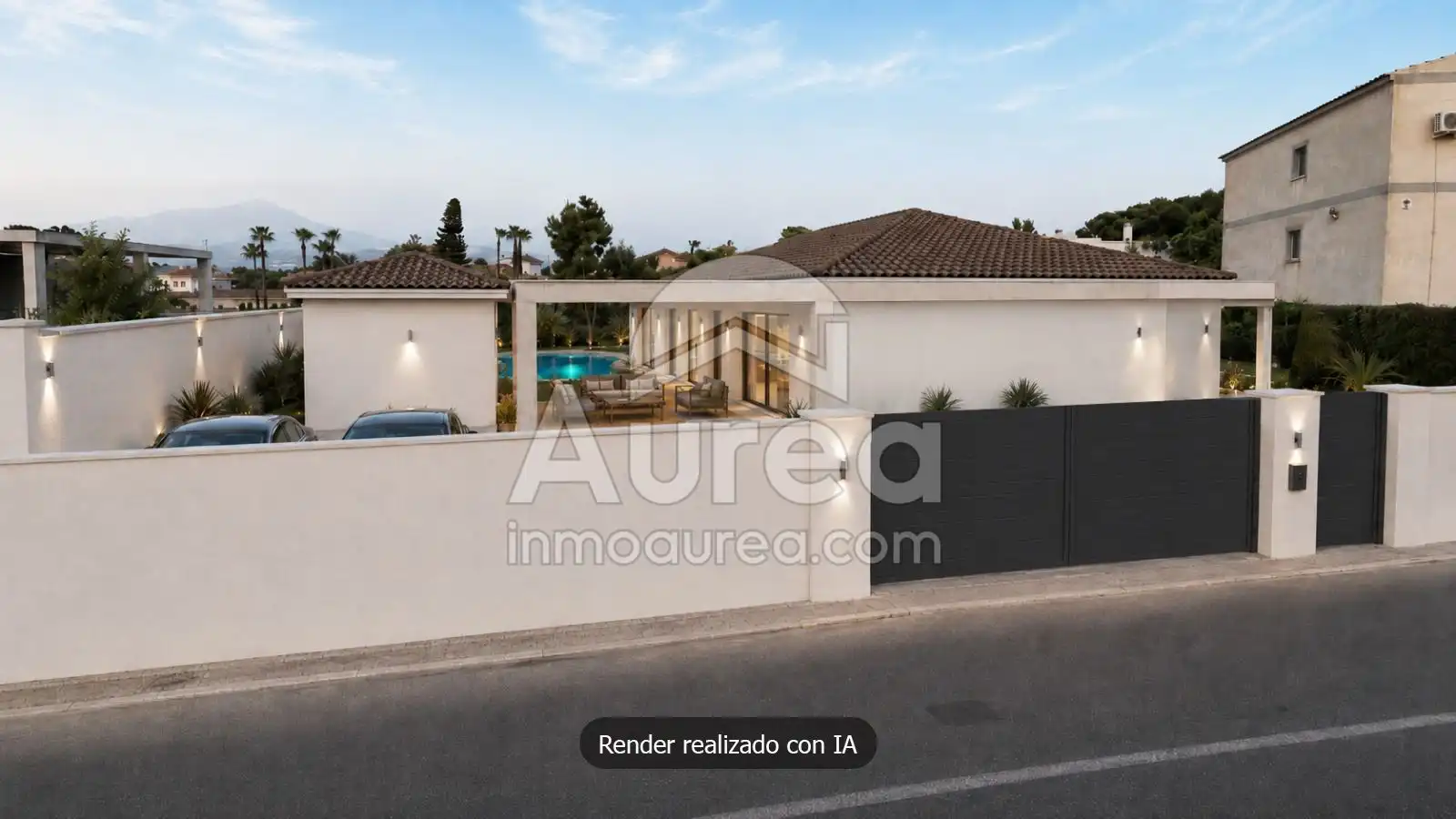 Jardín de Residencial en venta en Mutxamel