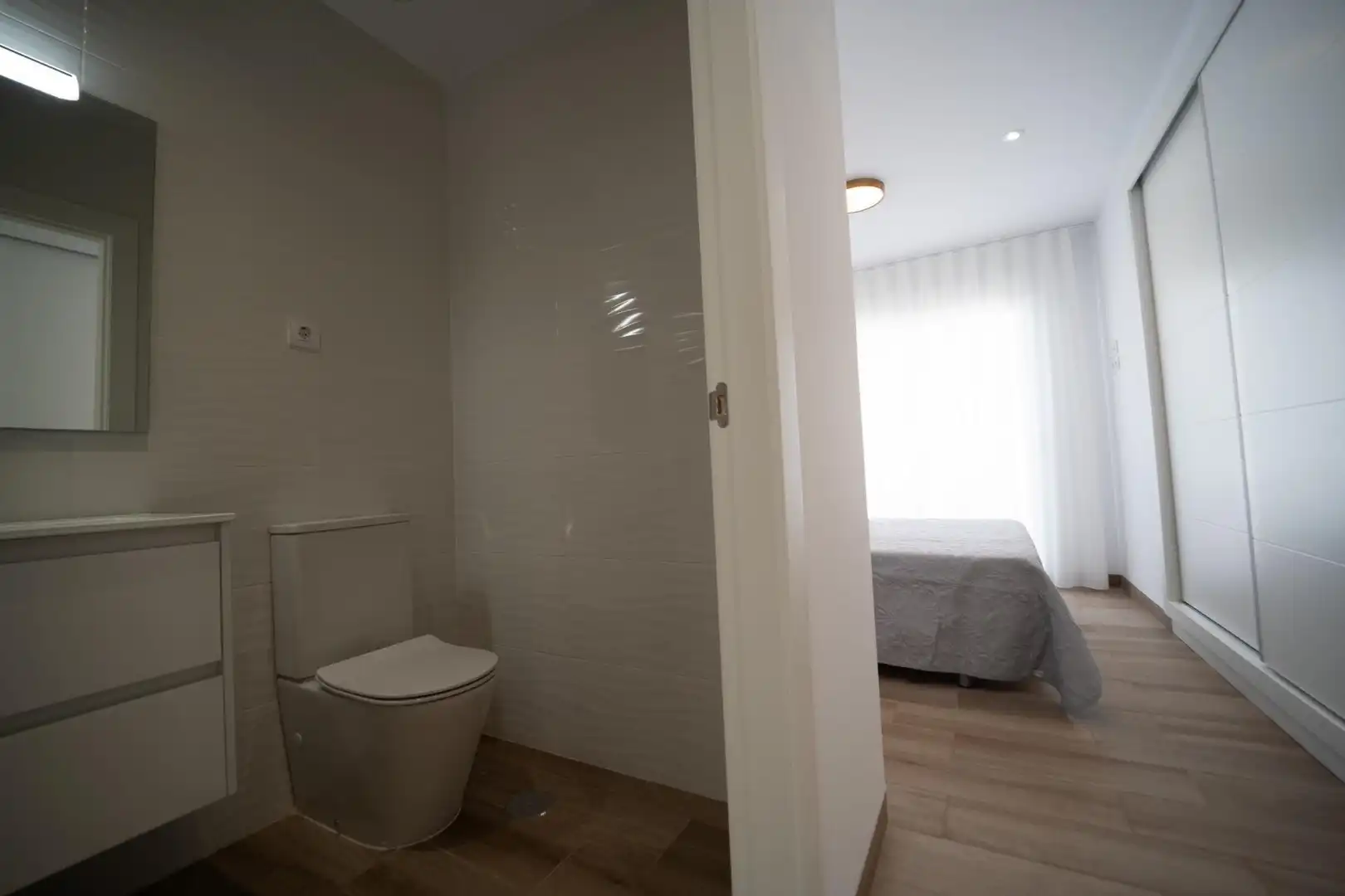 Badezimmer von Country house zum Verkauf in San Javier mit Klimaanlage, Privatgarten und Terrasse